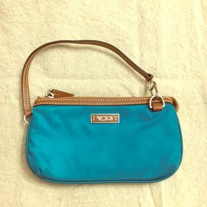 Wristlet with three compartments